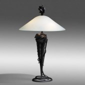 Albert Paley. Comet table lamp