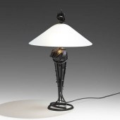 Albert Paley. Comet table lamp
