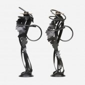 Albert Paley. Double Shear can