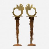 Albert Paley. Eclipse candleho