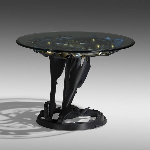 Albert Paley. Golden Dawn dining
