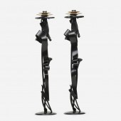 Albert Paley. Scepter candleho