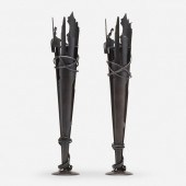 Albert Paley. Vulcan candlehol
