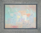 ALBERT PATECKY OIL ON PANEL (A