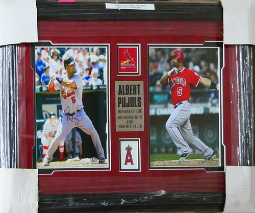 ALBERT PUJOLS AUTOGRAPHED