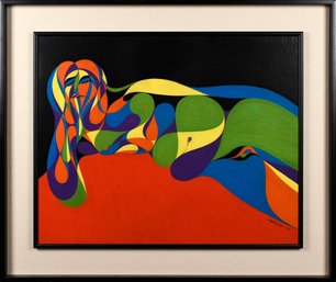Albert Radoczy oil on board,