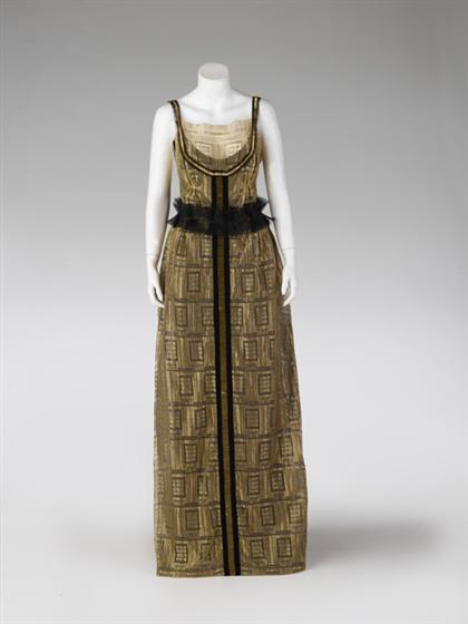 Alberta Ferretti gold and black