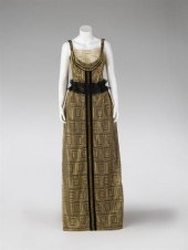 Alberta Ferretti gold and blac