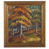 ALBERTA KINSEY. AUTUMN LANDSCA
