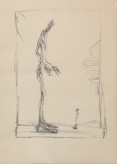 ALBERTO GIACOMETTI, DESSIN I,