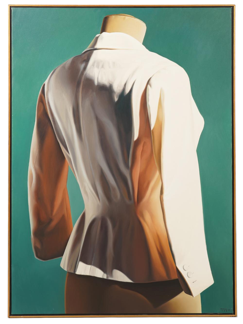 ALBERTO MAGNANI 'WHITE COAT' OIL ON