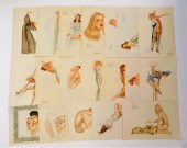 ALBERTO VARGAS 1943 PINUP CALE