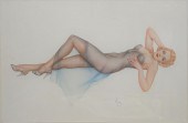 ALBERTO VARGAS, FRAMED AND NUM