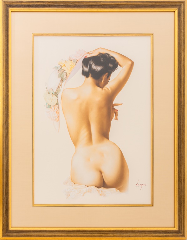 ALBERTO VARGAS PIN-UP LITHOGRAPH
