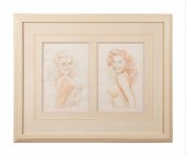 ALBERTO VARGAS TWO PORTRAITS M