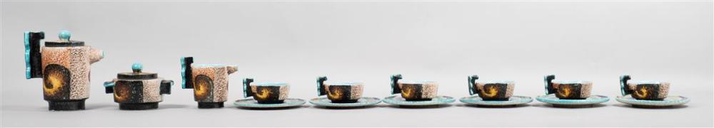 ALBISOLA ITALIAN FUTURIST TEA