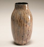 Albo Glass studio vase with mo
