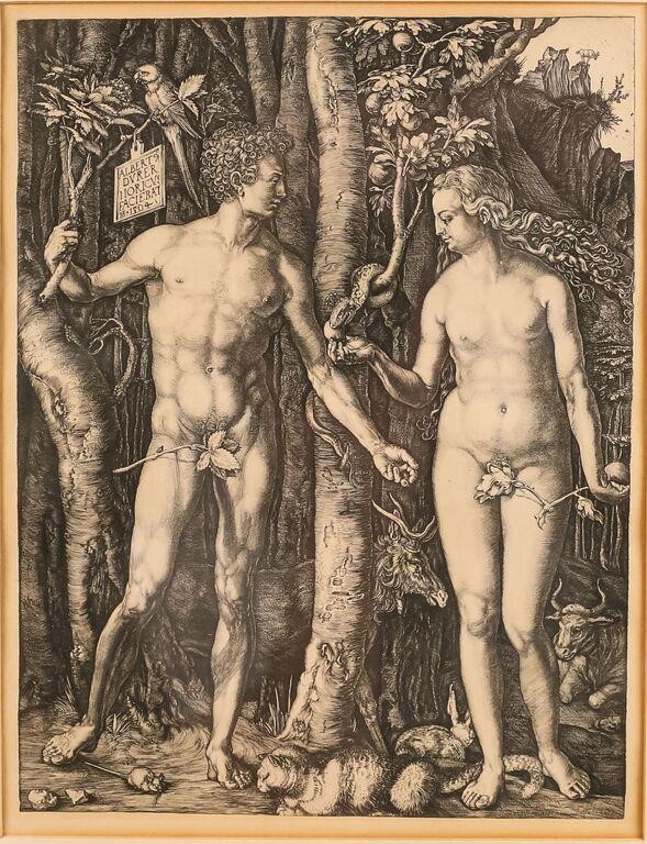 ALBRECHT DURER ADAM AND EVE
