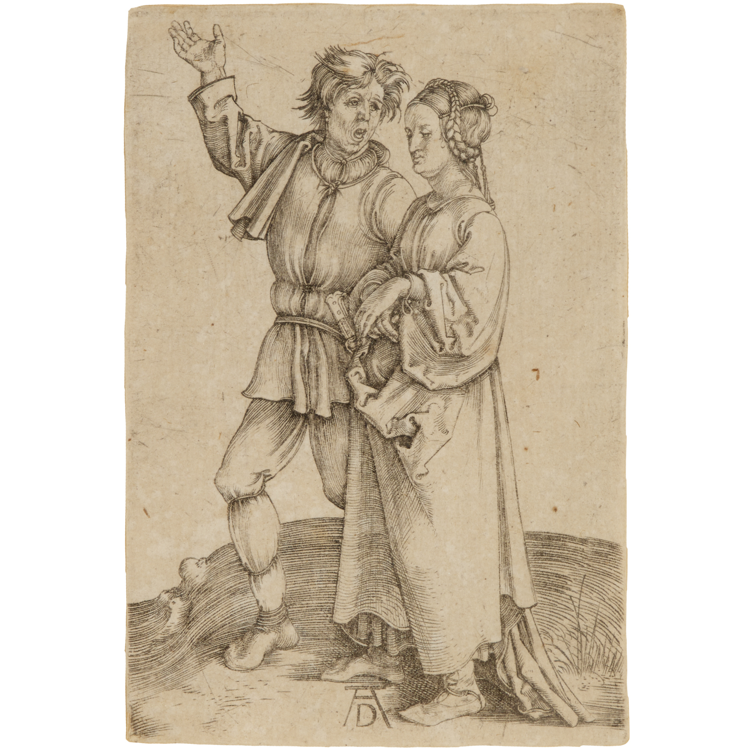ALBRECHT DURER, ENGRAVING ON