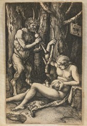 ALBRECHT DURER 'MUSICAL SATYR