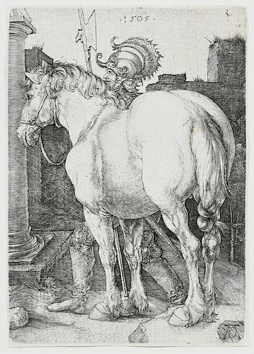 ALBRECHT DURER "THE LARGE HORSE"