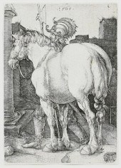 ALBRECHT DURER "THE LARGE HORS