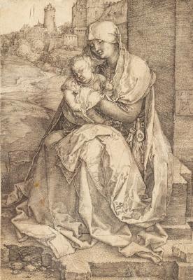 Albrecht Dürer/Madonna on the