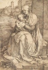 Albrecht Dürer/Madonna on the