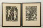 ALBRECT DURER (AFTER). Pair of