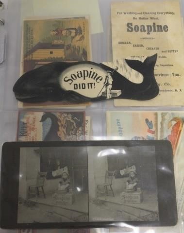 ALBUM CONTAINING 94 ADVERTISING