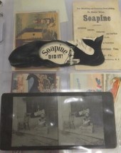 ALBUM CONTAINING 94 ADVERTISIN