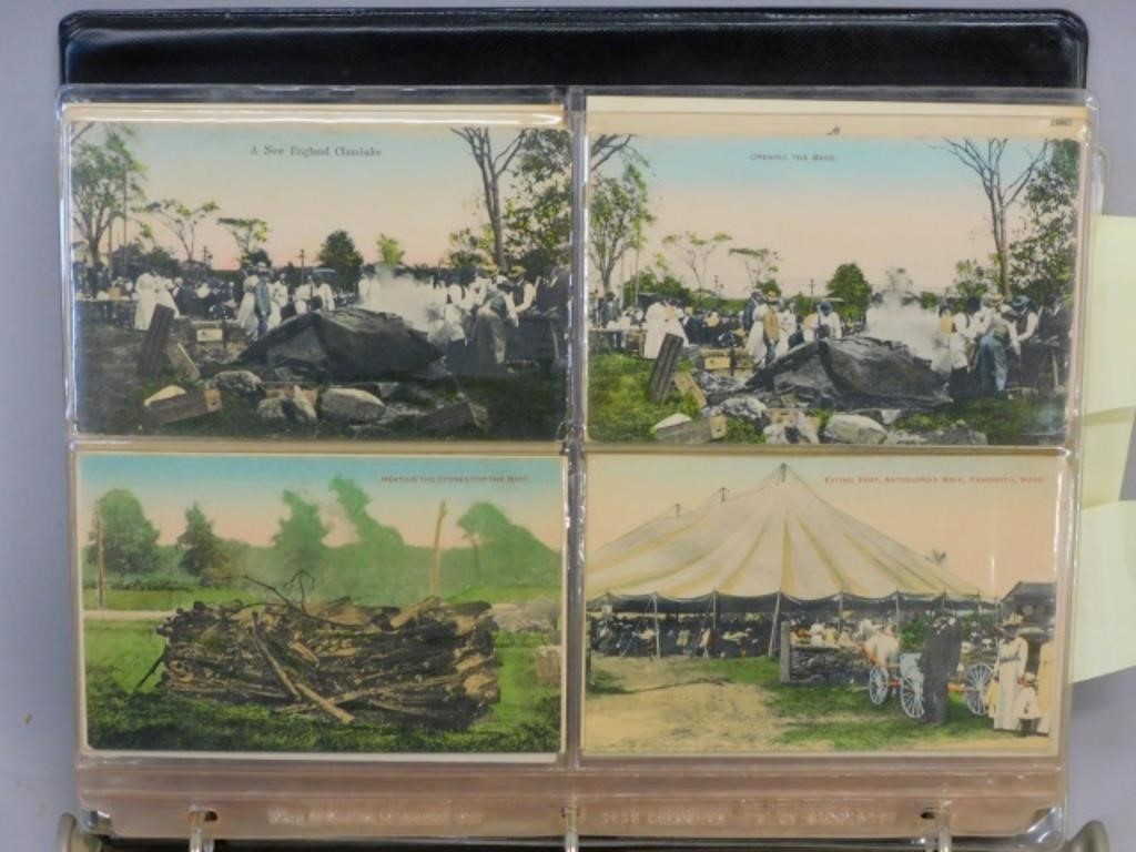 ALBUM CONTAINING APPROX. 60 VINTAGE
