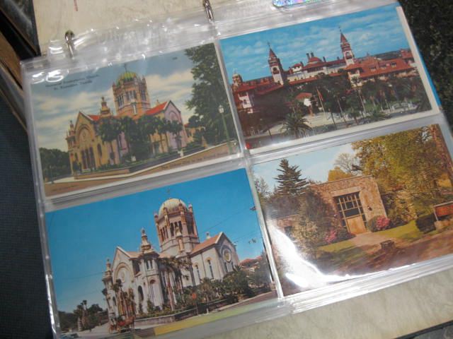 Album of 160 Church Postcards