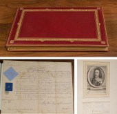 ALBUM OF BRITISH ROYAL AUTOGRA