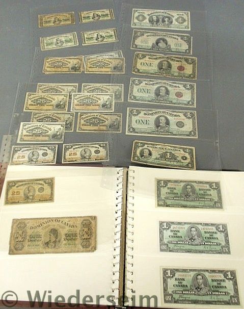 Album of Canadian notes