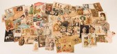 ALBUM OF OVER 400 VICTORIAN TR