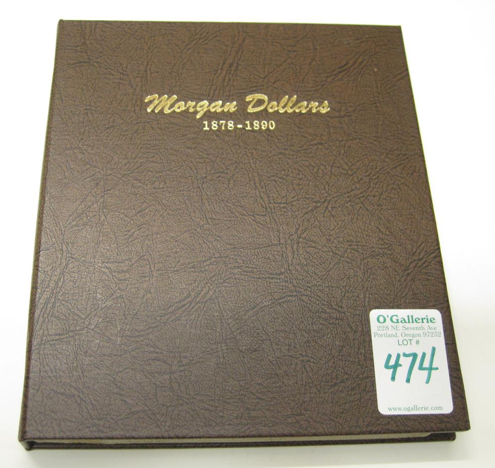ALBUM OF THIRTY-TWO U.S. SILVER