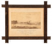 ALBUMEN PHOTOGRAPH OF THE STEA