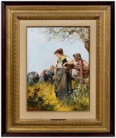 Aldo Affortunati painting (Ita