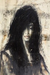 ALDO LUONGO, WOMAN WITH BLACK