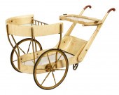 ALDO TURA BAR CART1960s; goats