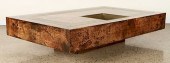 ALDO TURA GOAT SKIN COFFEE TAB