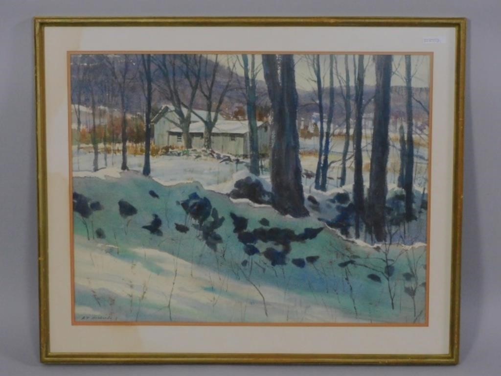 ALDRO HIBBARD (1886-1972, MA, VT)
