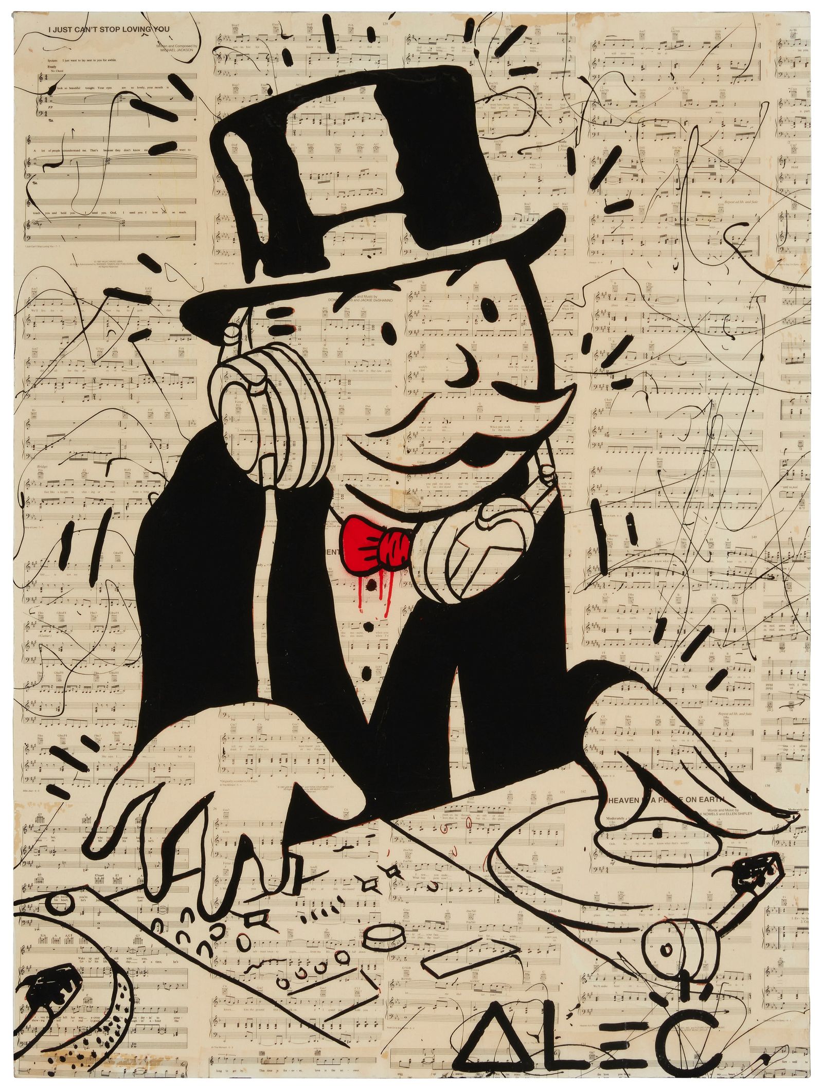 ALEC MONOPOLY (B. 1986), A PORTRAIT