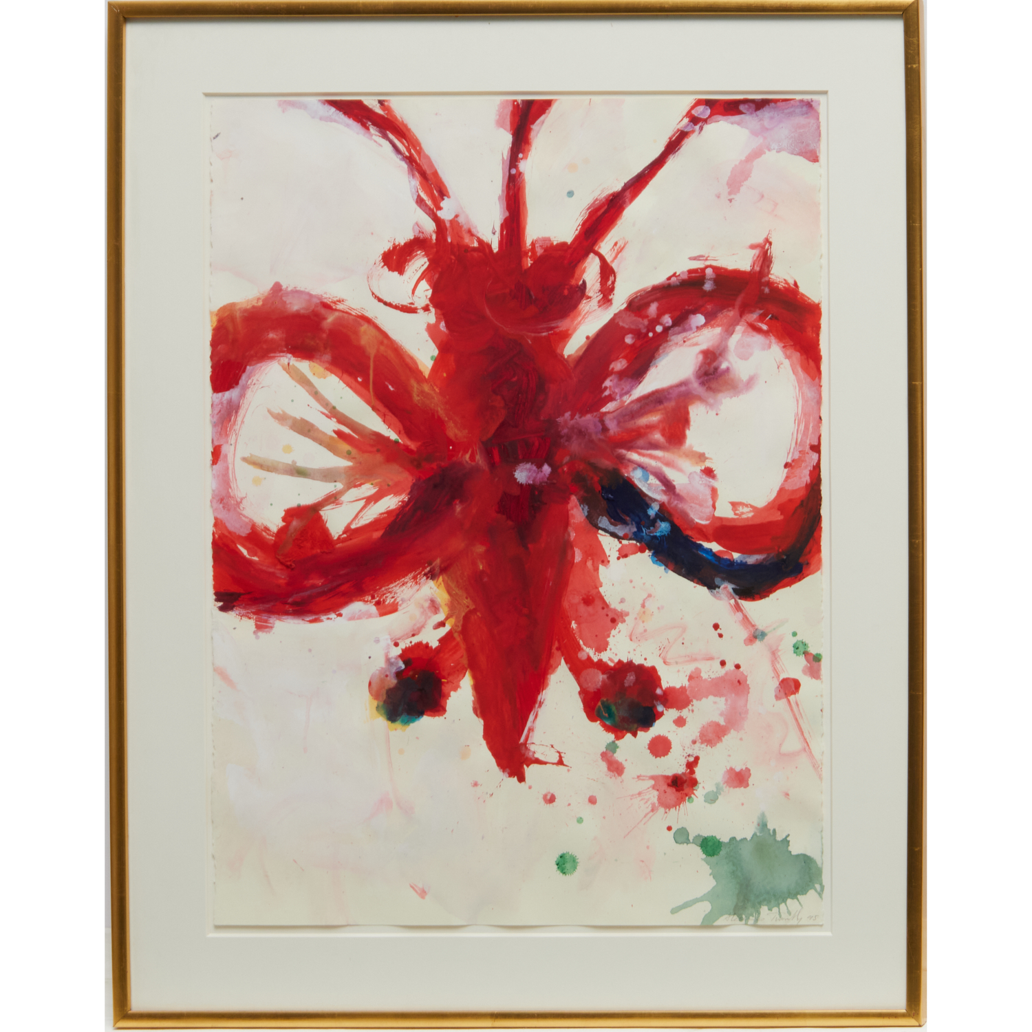 ALESSANDRO TWOMBLY, ACRYLIC ON