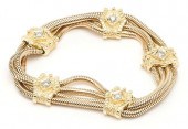 ALETTO & CO. 14K DIAMOND BRACE
