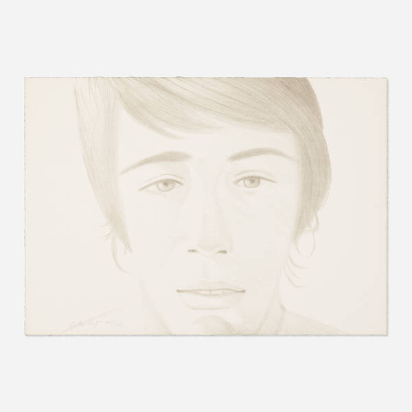 Alex Katz b.1927. Vincent. 1972,