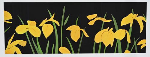 ALEX KATZ "YELLOW FLAGS 2" -
