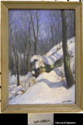Alex Poplaski (1906-1988)  oil