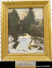 Alex Poplaski (1906-1988)  oil